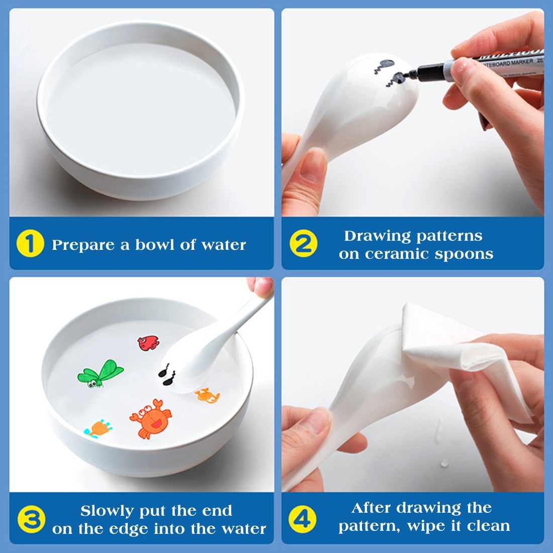 Magical Floating Water Painting Pens – 12-Color Creative Art Set for Kids