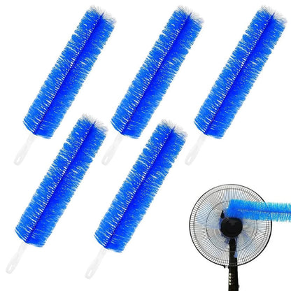 🔥 Flexible Microfiber Fan & Blind Cleaning Brush ✨ Bendable Dust Cleaner for Ceiling Fans, Window Blinds, Air Vents, Shutters & Hard-to-Reach Areas 🧹 Reusable Household Cleaning Tool