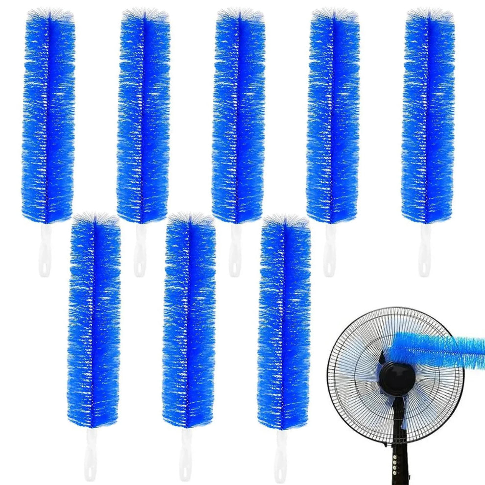 🔥 Flexible Microfiber Fan & Blind Cleaning Brush ✨ Bendable Dust Cleaner for Ceiling Fans, Window Blinds, Air Vents, Shutters & Hard-to-Reach Areas 🧹 Reusable Household Cleaning Tool