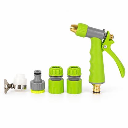 🍎🍎All-in-One 5-Piece Adjustable Hose Spray Gun Set