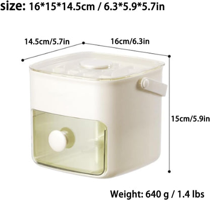 𝑺𝑪𝑵𝑫𝑹® 2026 EasyChill Ice Cube Maker — 48 Cubes, One Press, No Mess