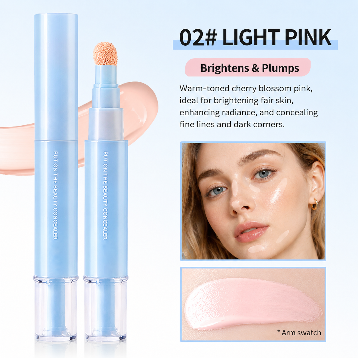Hydrating Concealer Pen With Brightening & Flawless Coverage