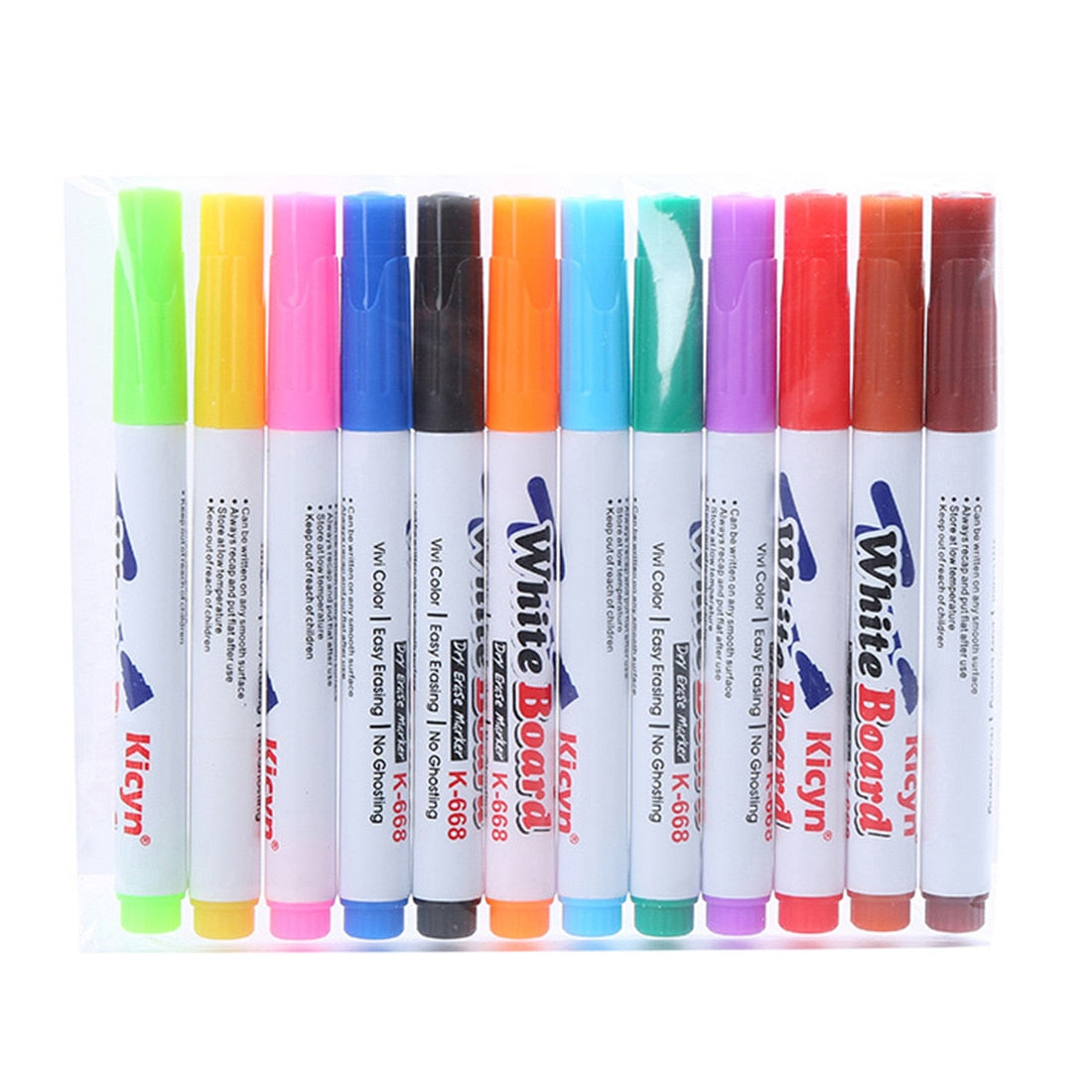 Magical Floating Water Painting Pens – 12-Color Creative Art Set for Kids