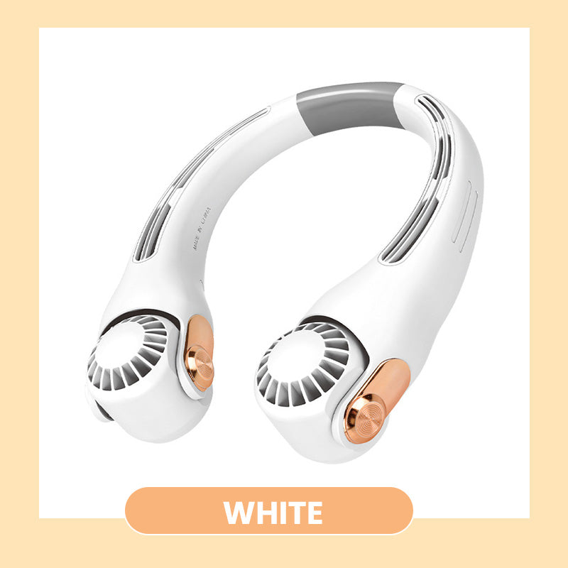 🎁🎁2026 Portable Neck Fan,💨 50% OFF! 360° rotating, 3 speeds. Hands‑free cooling,  4000mAh USB Rechargeable.